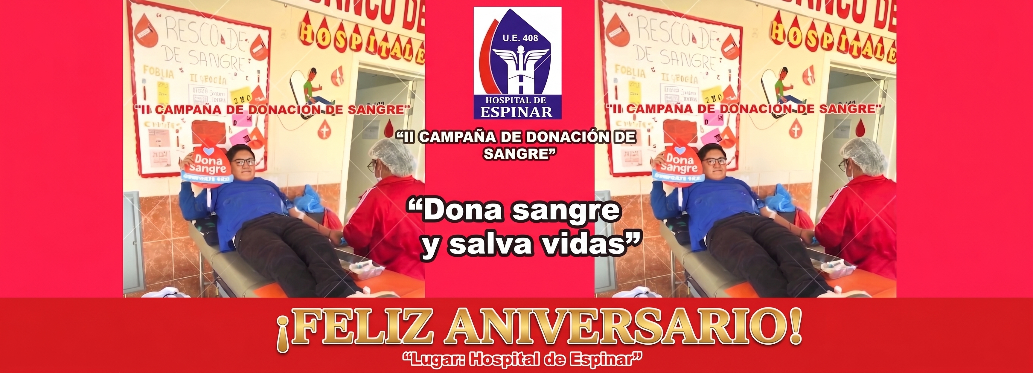 ¡SALVANDO VIDAS DÍA A DÍA! EL SERVICIO DE HEMOTERAPIA Y BANCO DE SANGRE CELEBRA SU ANIVERSARIO 🩸❤️